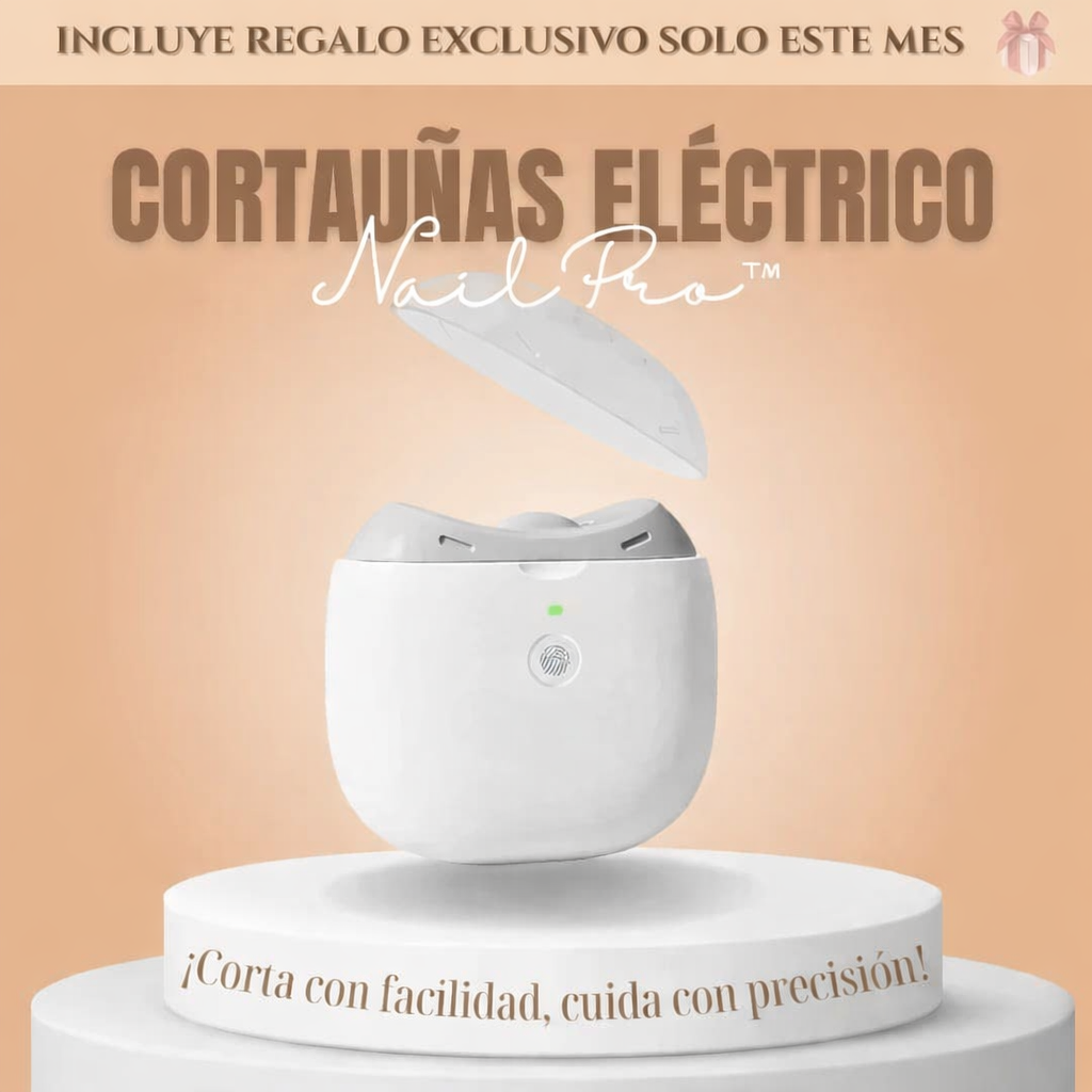 Corta uñas eléctrico